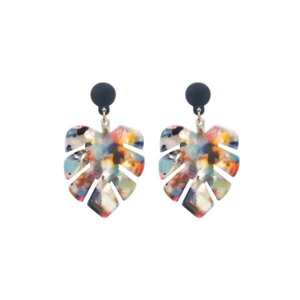 Modern Leaf Earrings